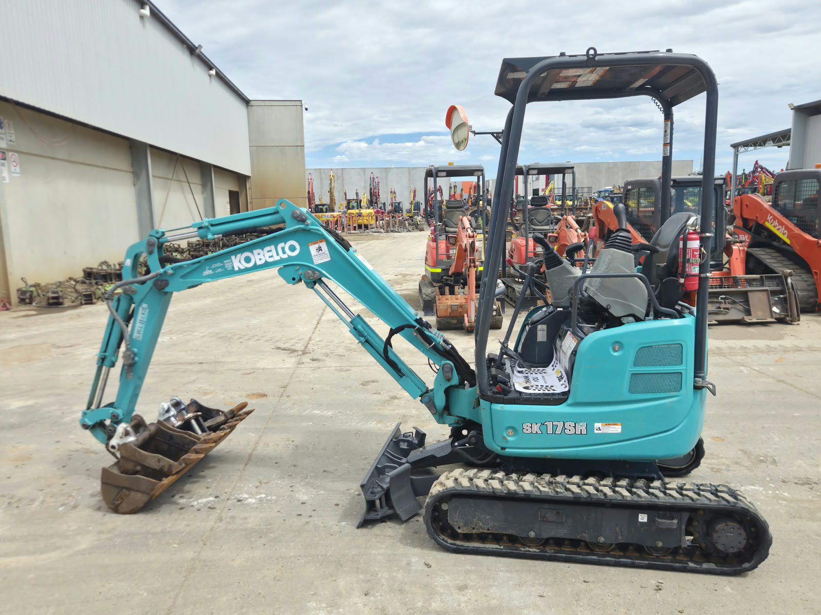 
								2022 Kobelco SK17SR-6 1.7T Excavator full									