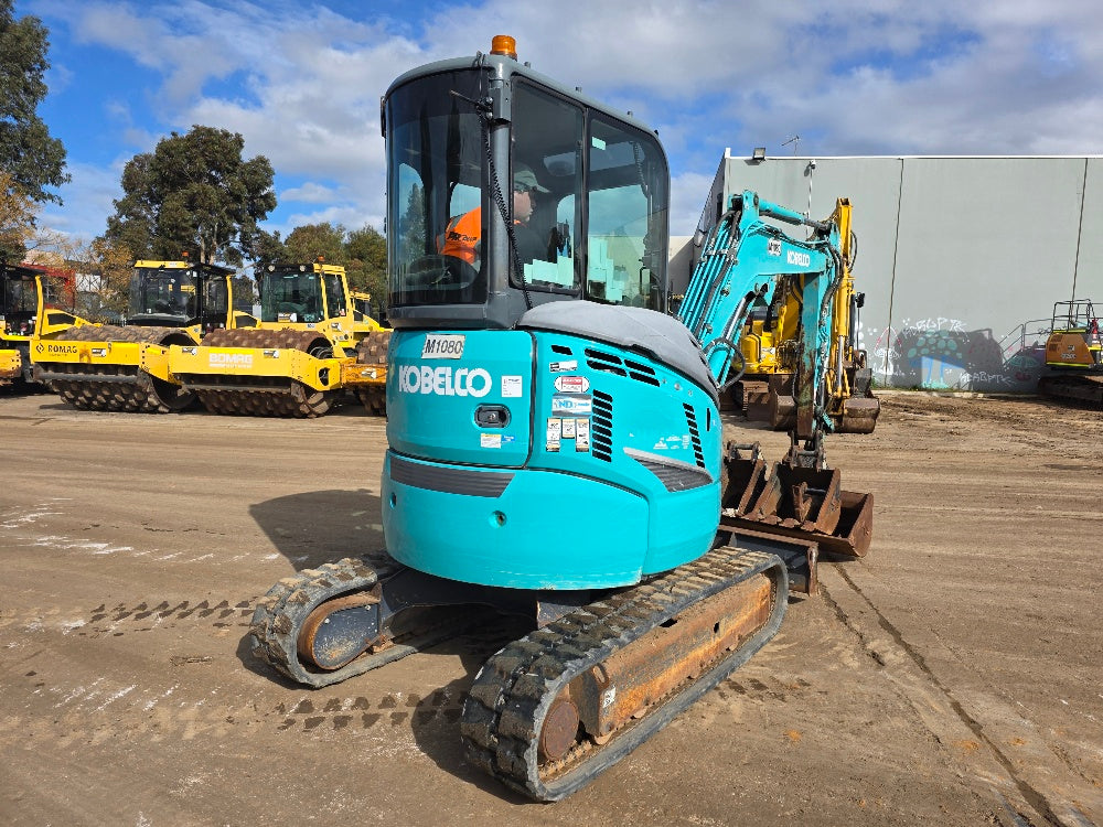 
								2022 Kobelco SK30SR-6 3.4T Excavator full									