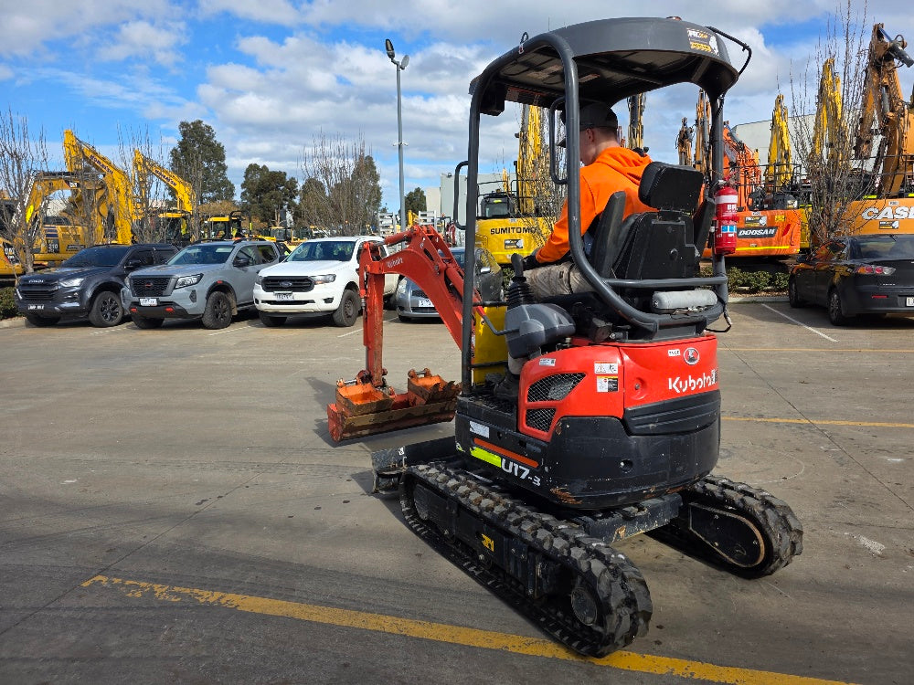 
								2023 Kubota U17-3 1.7T Excavator full									