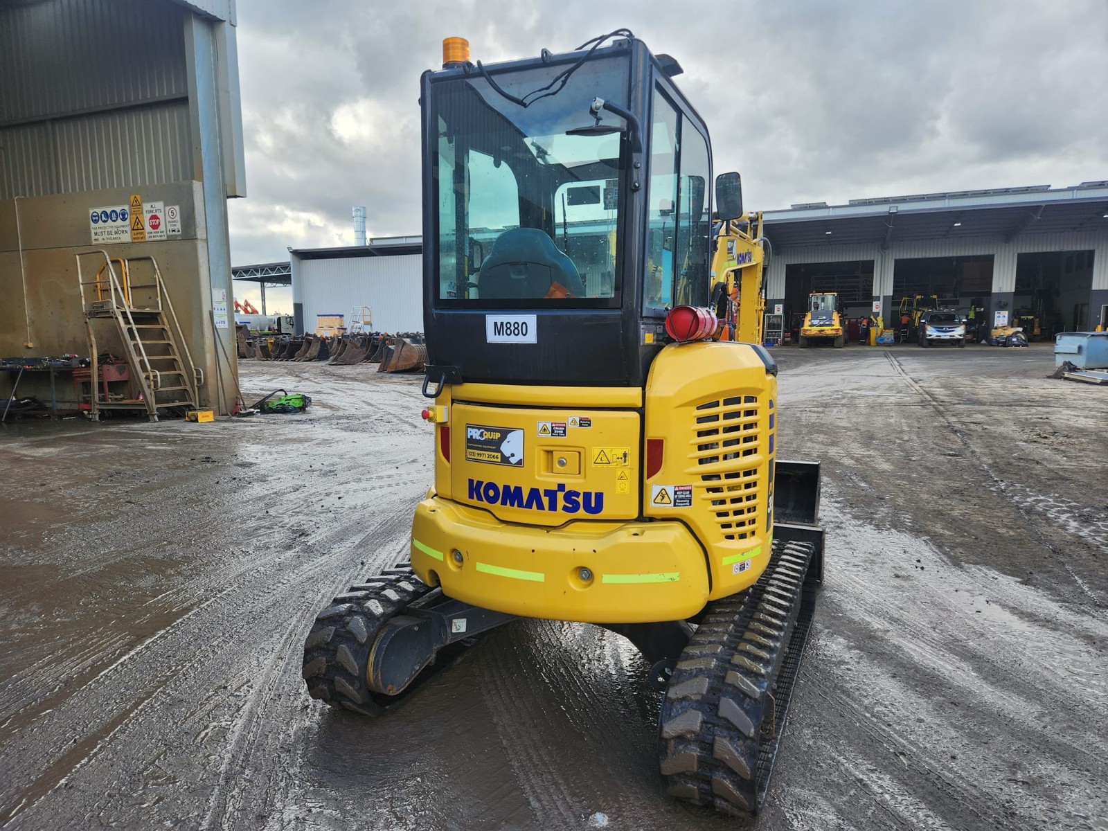 
								2021 Komatsu PC35MR 3.7T Excavator full									