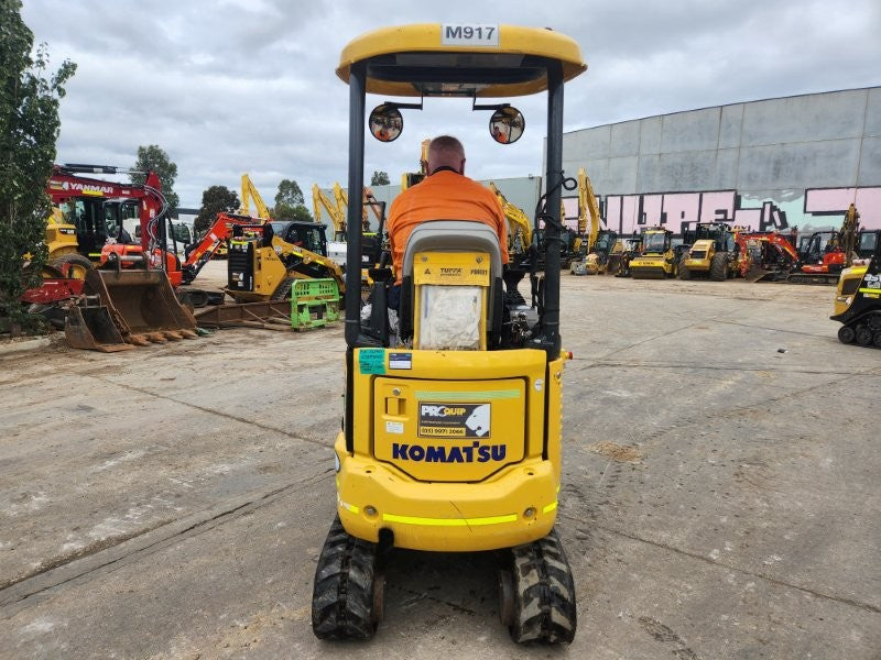 
								2022 Komatsu PC18MR-3 1.9T Mini Excavator full									