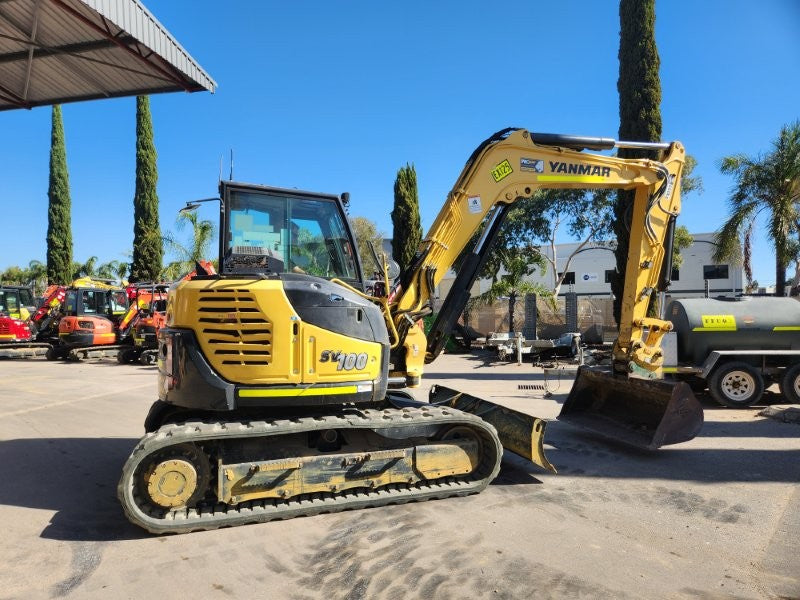 
								2022 Yanmar SV100-2B 10T Excavator full									