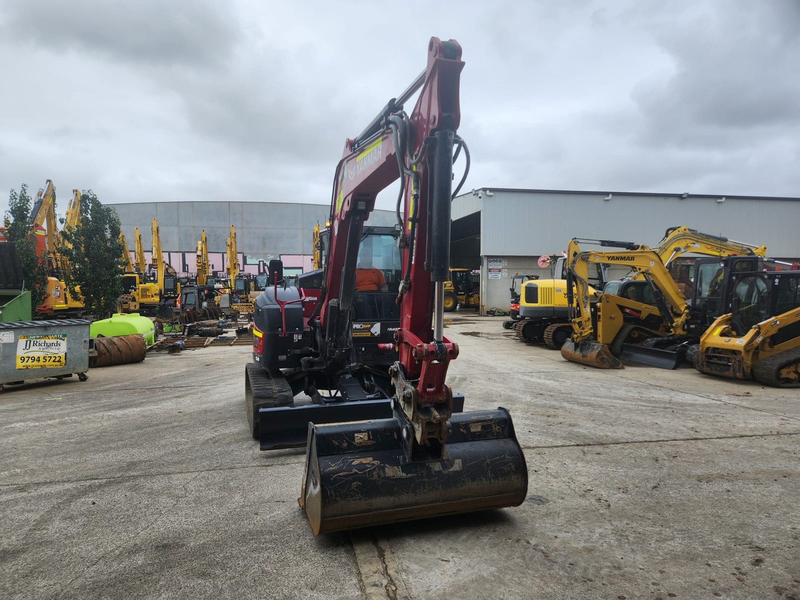 
								2022 Yanmar VIO80-1 8T Excavator full									