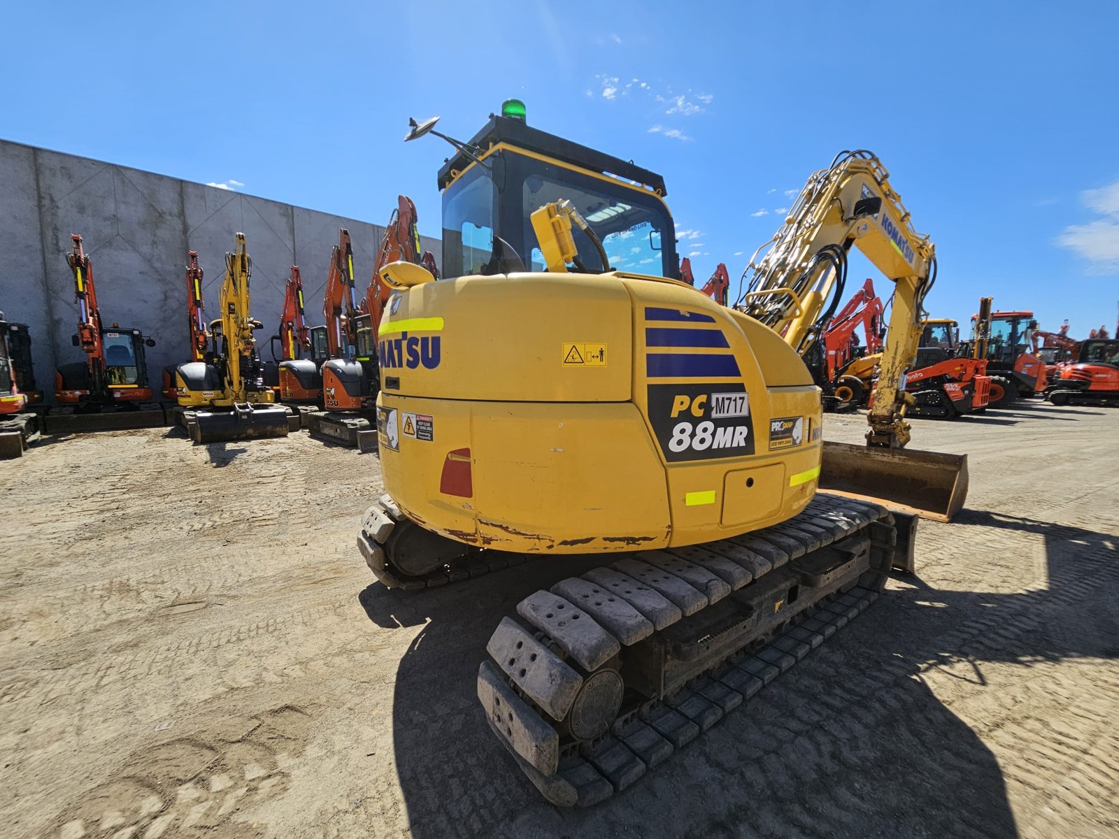 
								2021 Komatsu PC88MR-10 9T Excavator full									