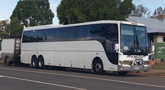 
								2003 Autobus Hi Deck 14.5m 64 passenger toilet equipped charter coach full									