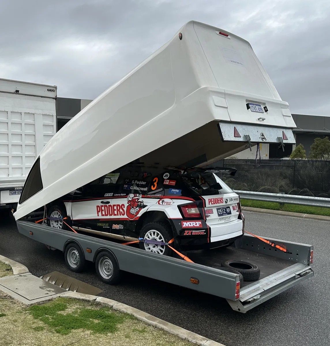 
								2017 Woodford Enclosed Trailer full									