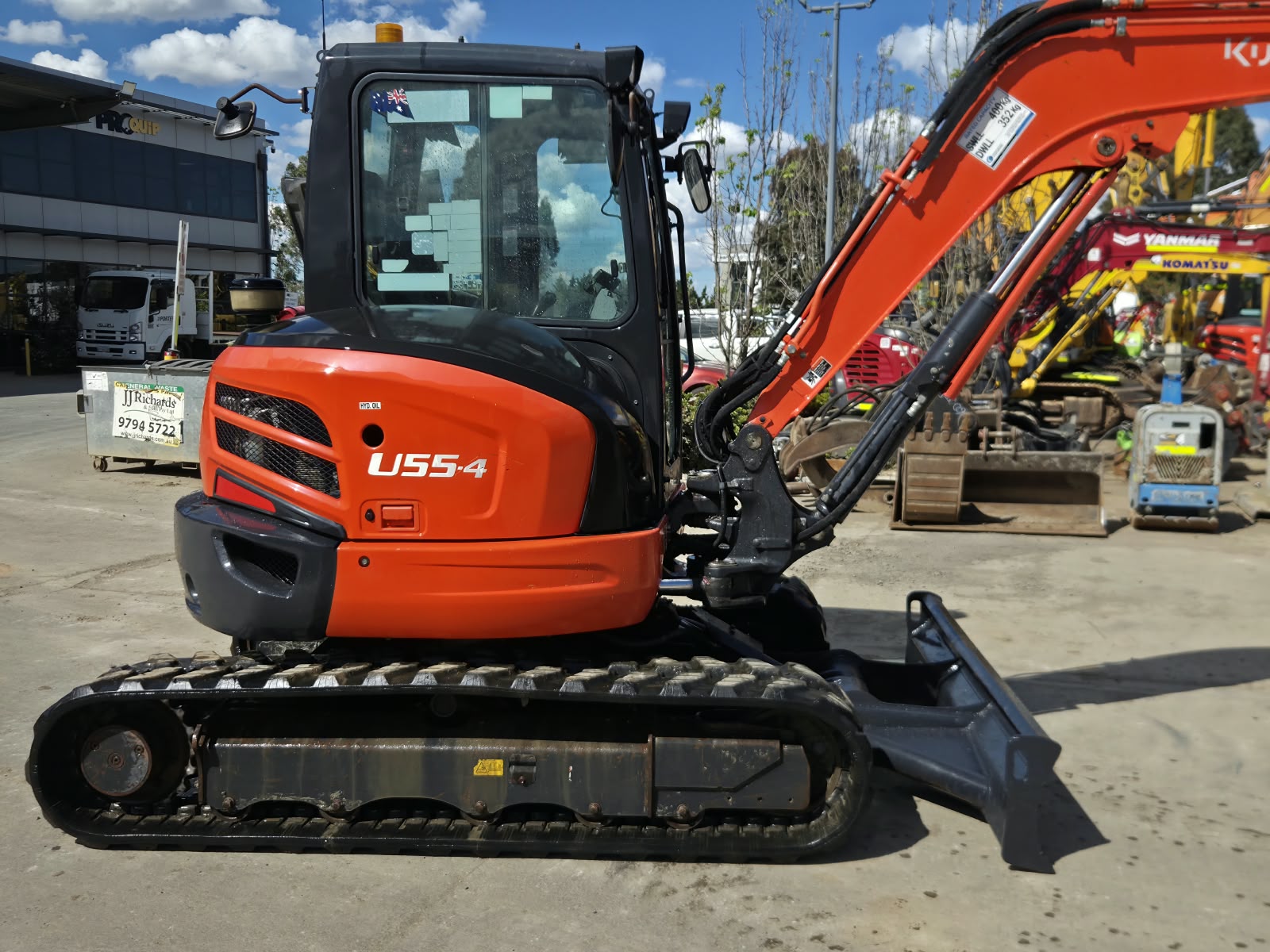 
								2022 Kubota U55-4 5.5T Excavator full									