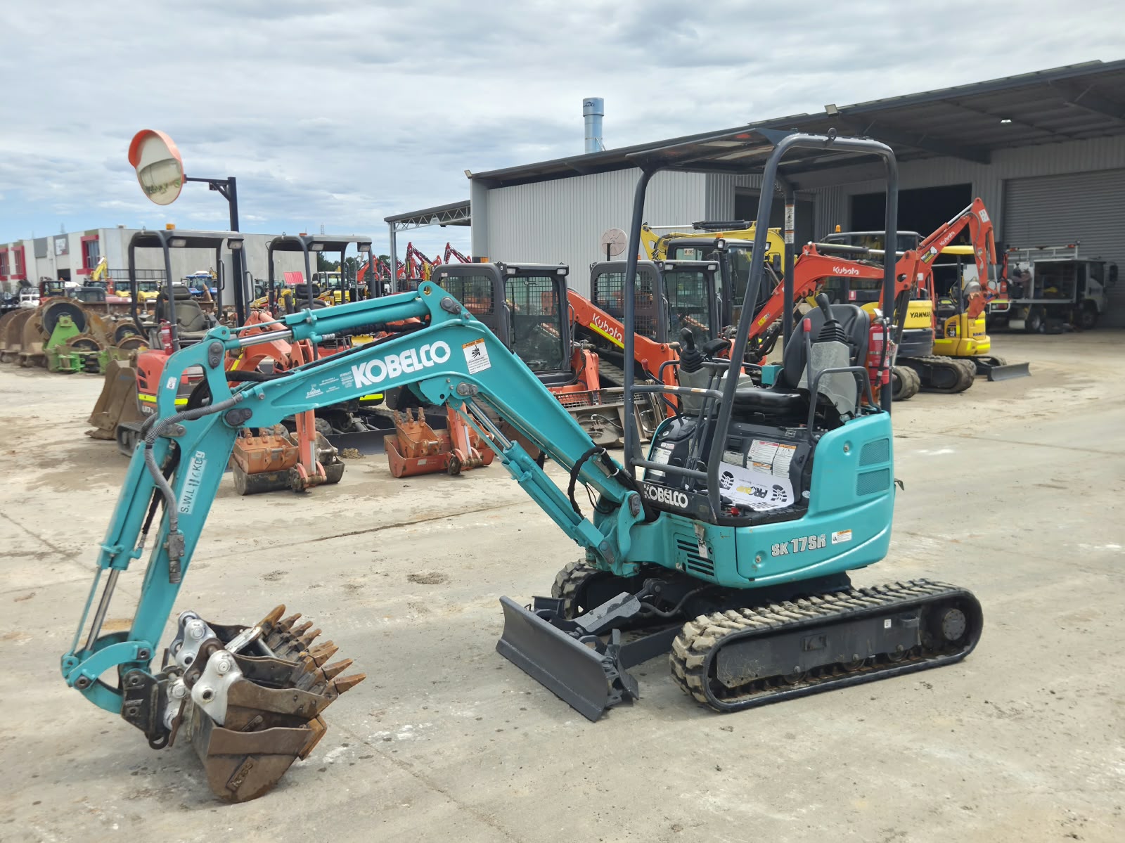 
								2022 Kobelco SK17SR-6 1.7T Excavator full									