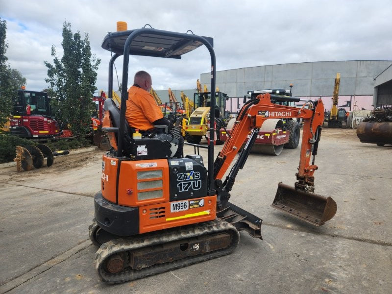 
								2023 Hitachi ZX17U-5 1.8T Excavator full									