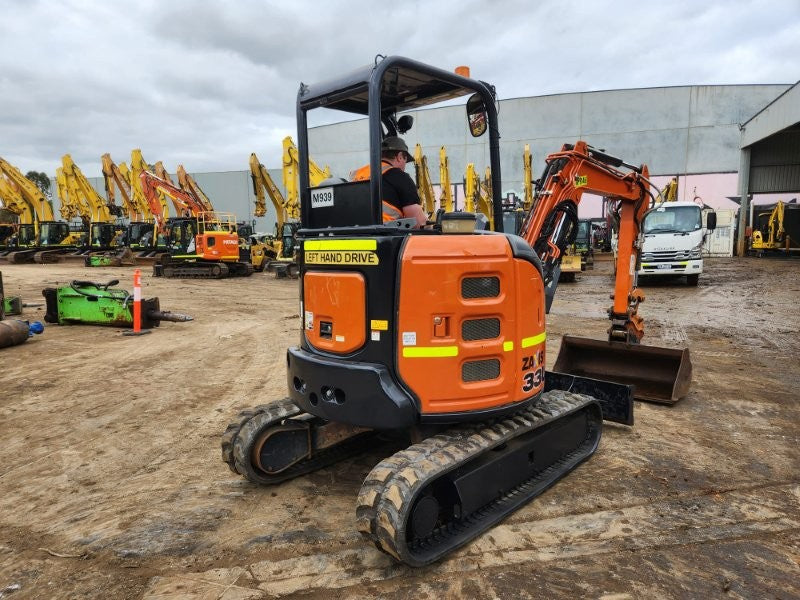 
								2022 Hitachi ZX33U-5 3.4T Excavator full									