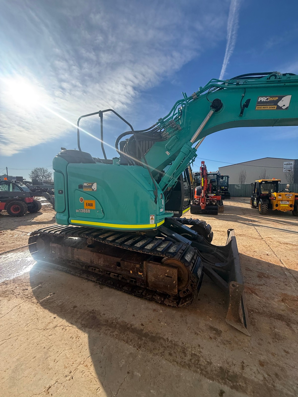 
								2021 Kobelco SK135SR-7 15T Excavator full									