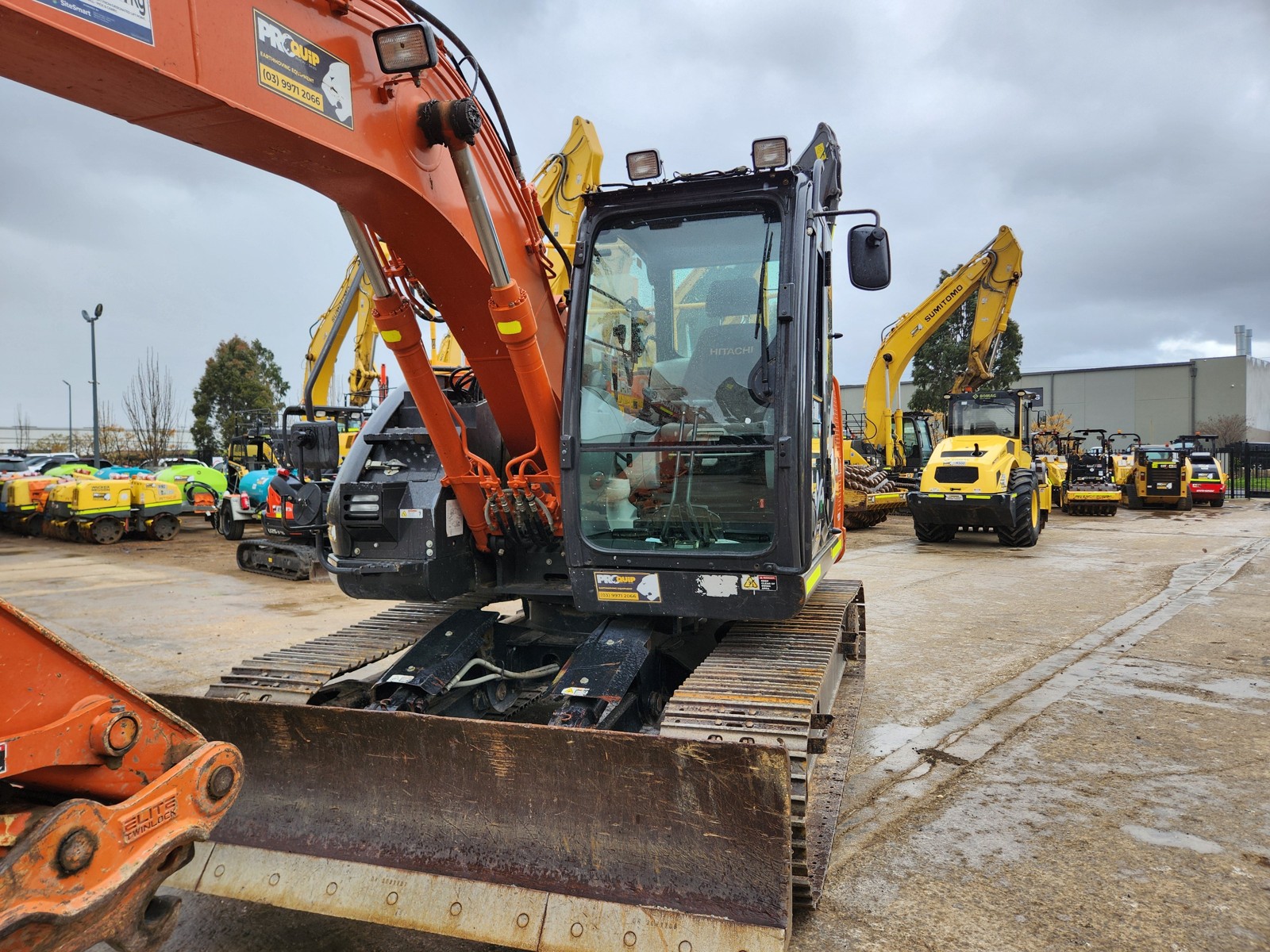 
								2020 Hitachi ZX135US-5B 15T Excavator full									