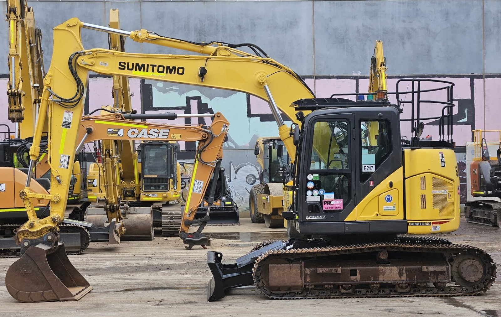 
								2019 Sumitomo SH145X-6 15T Excavator full									