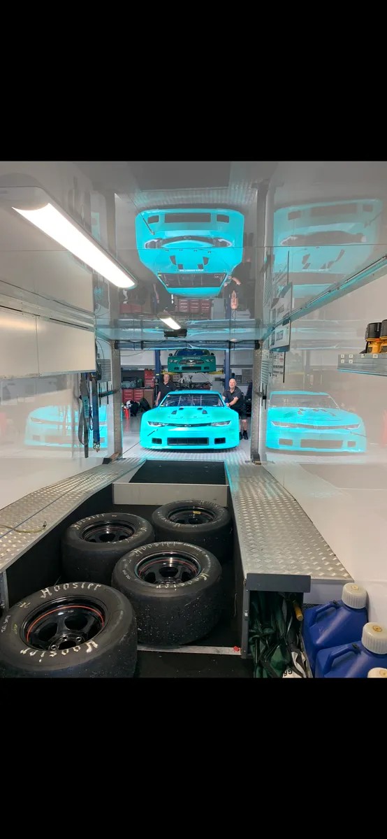 
								2018 South West Trailers/Lawes Motorsport Trailer full									