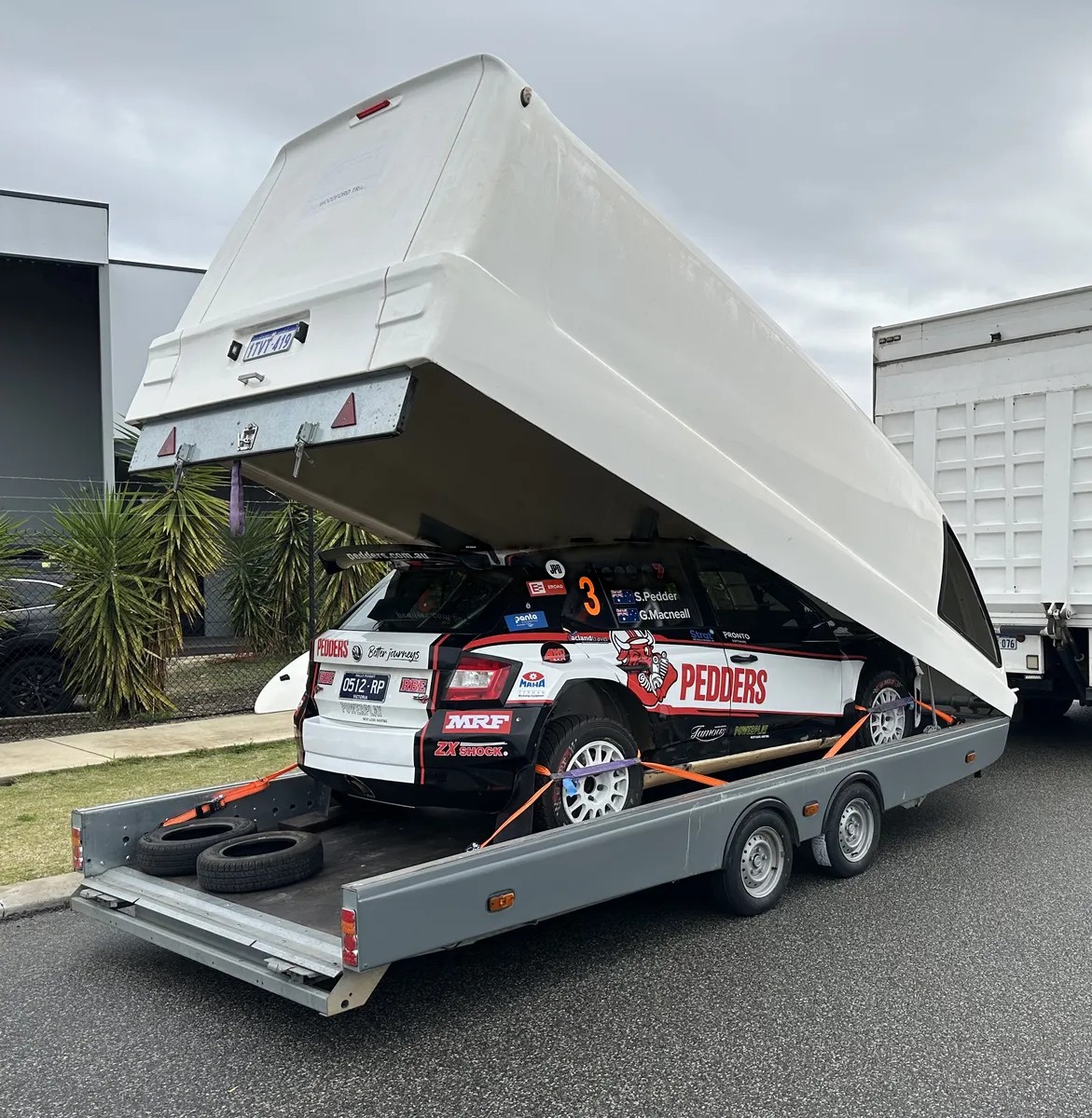 
								2017 Woodford Enclosed Trailer full									