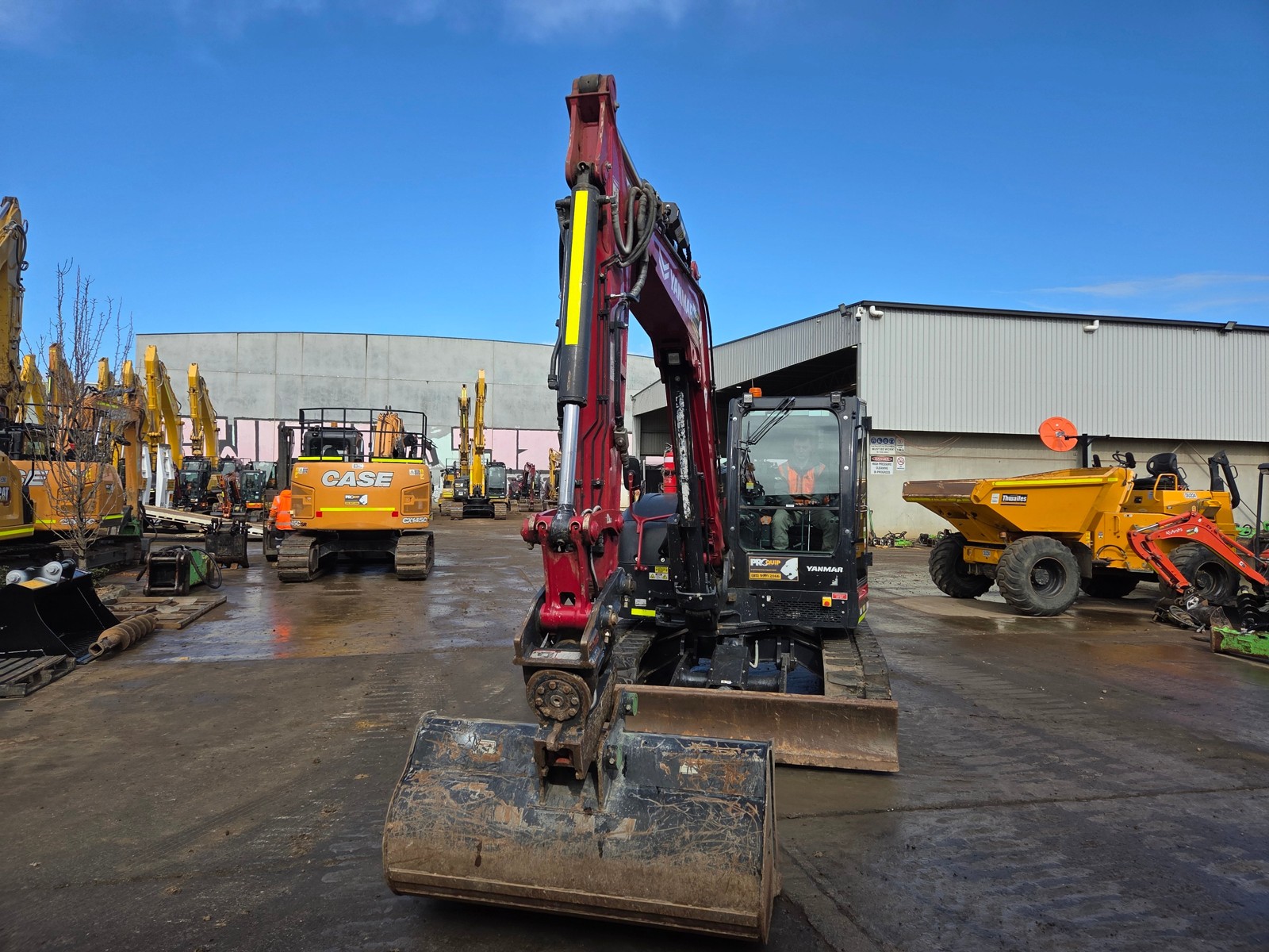 
								2023 Yanmar VIO80-1 8T Excavator full									
