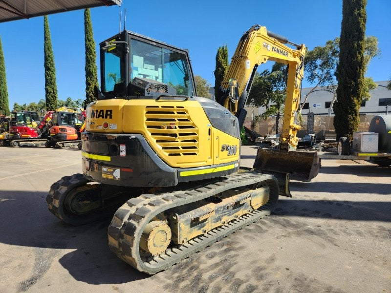 
								2022 Yanmar SV100-2B 10T Excavator full									