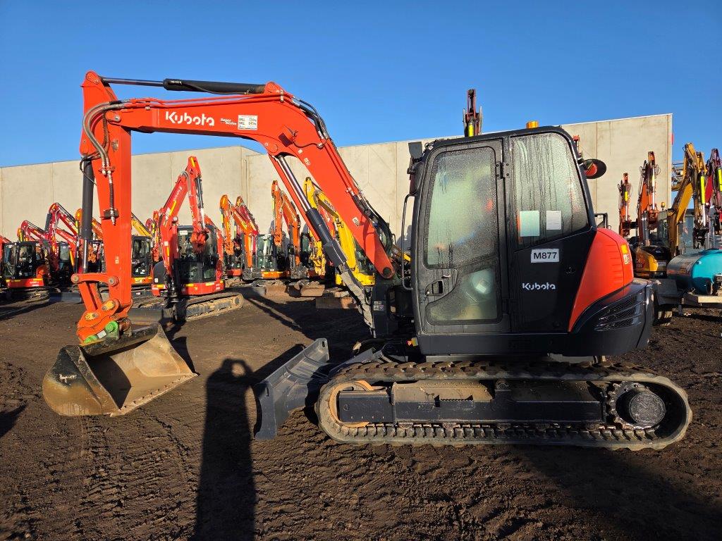 
								2022 Kubota KX080 8T Excavator full									