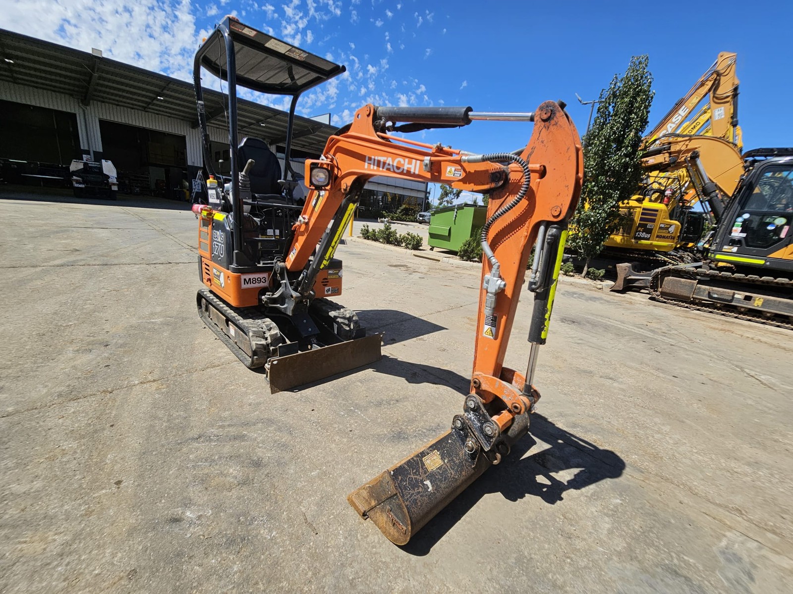 
								2021 Hitachi ZX17U-5 1.9T Excavator full									