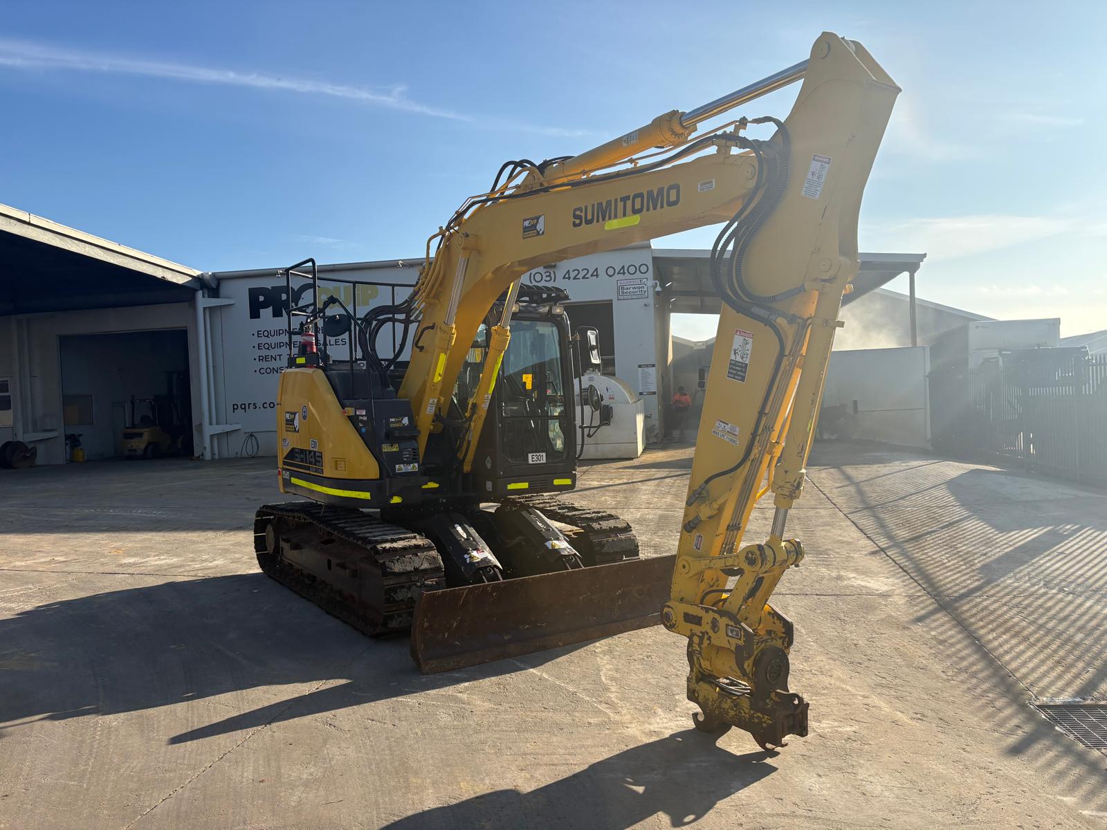 
								2020 Sumitomo SH145X-6 15T Excavator full									
