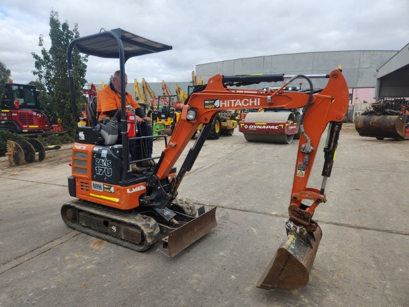 
								2023 Hitachi ZX17U-5 1.8T Excavator full									