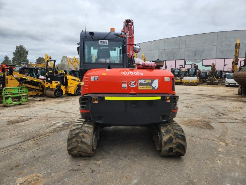 
								2023 Kubota KX080 8.4T Excavator full									