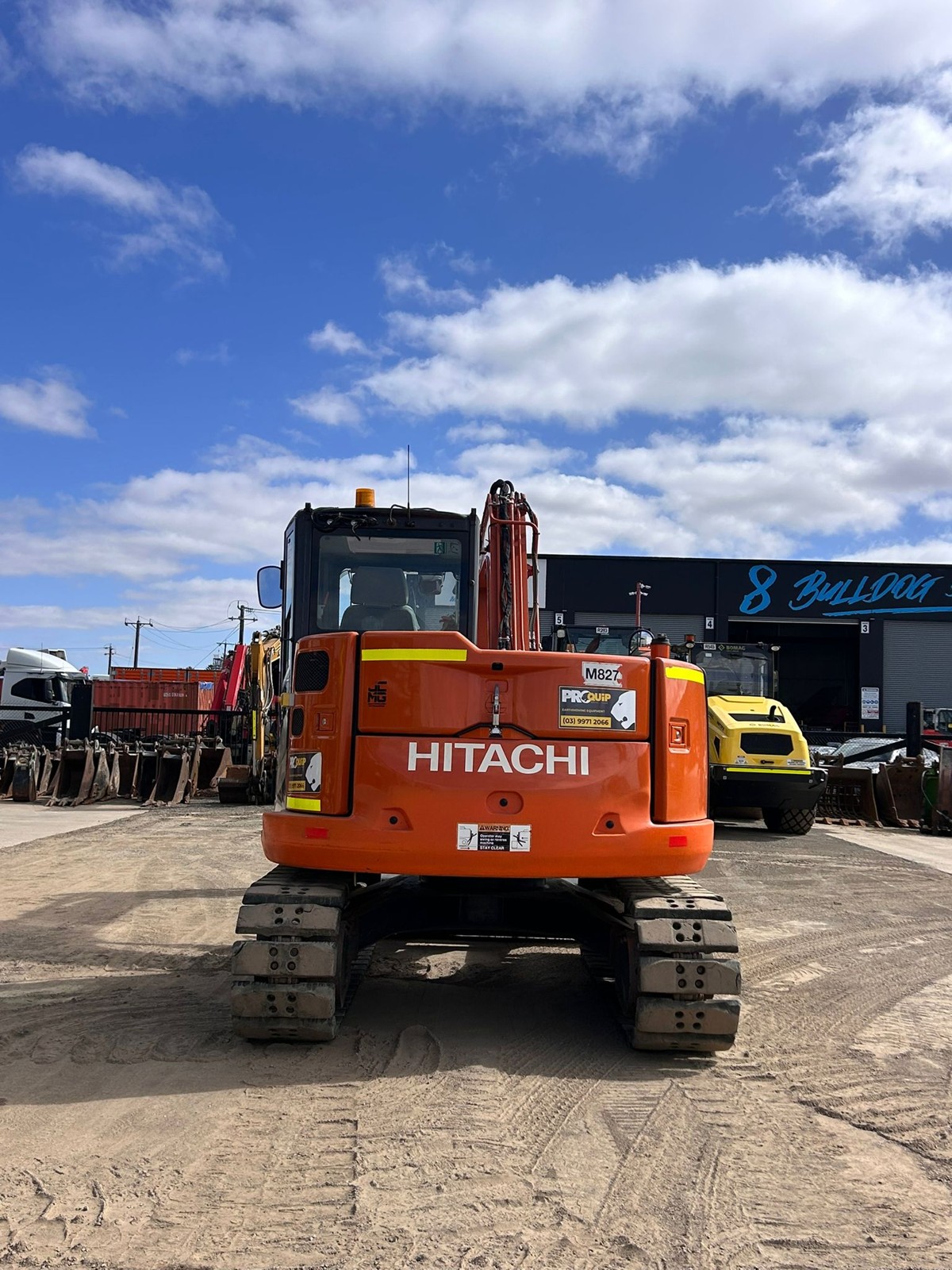 
								2022 Hitachi ZX85USB-5 8.7T Excavator full									