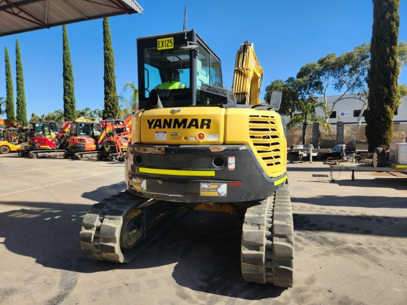 
								2022 Yanmar SV100-2B 10T Excavator full									