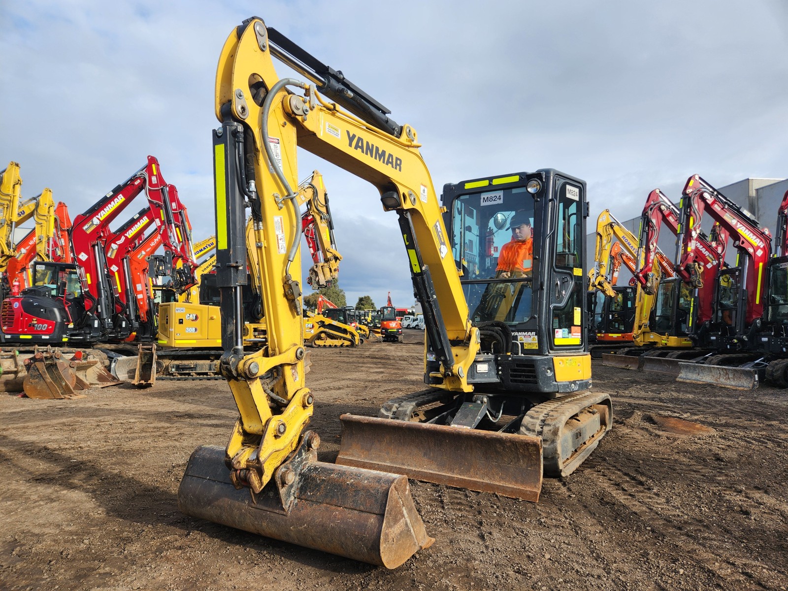 
								2021 Yanmar VIO35-6B 3.7T Excavator full									