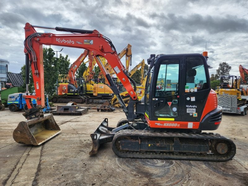 
								2020 Kubota KX080 8.2T Excavator full									