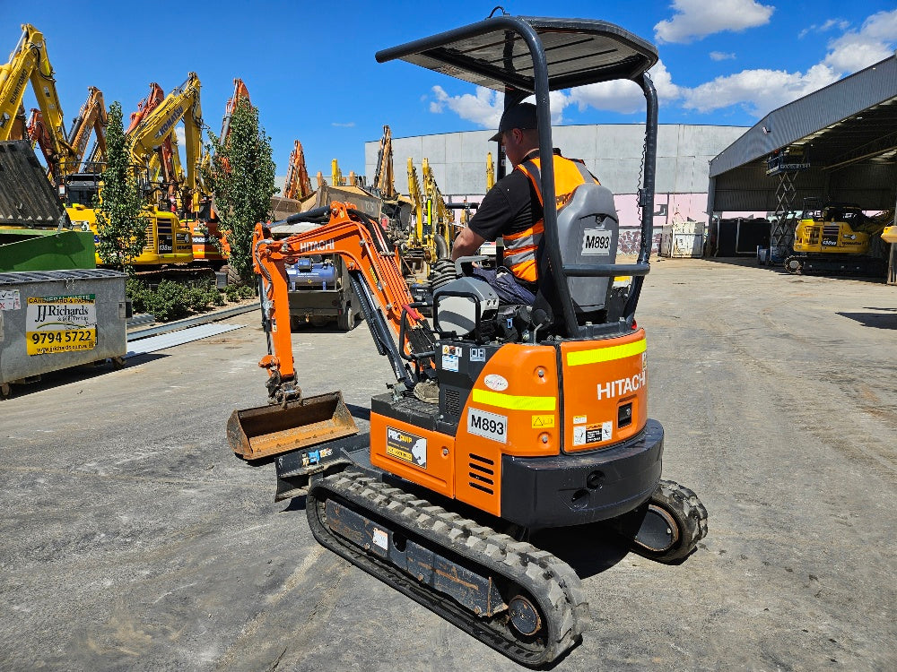 
								2021 Hitachi ZX17U-5 1.9T Excavator full									