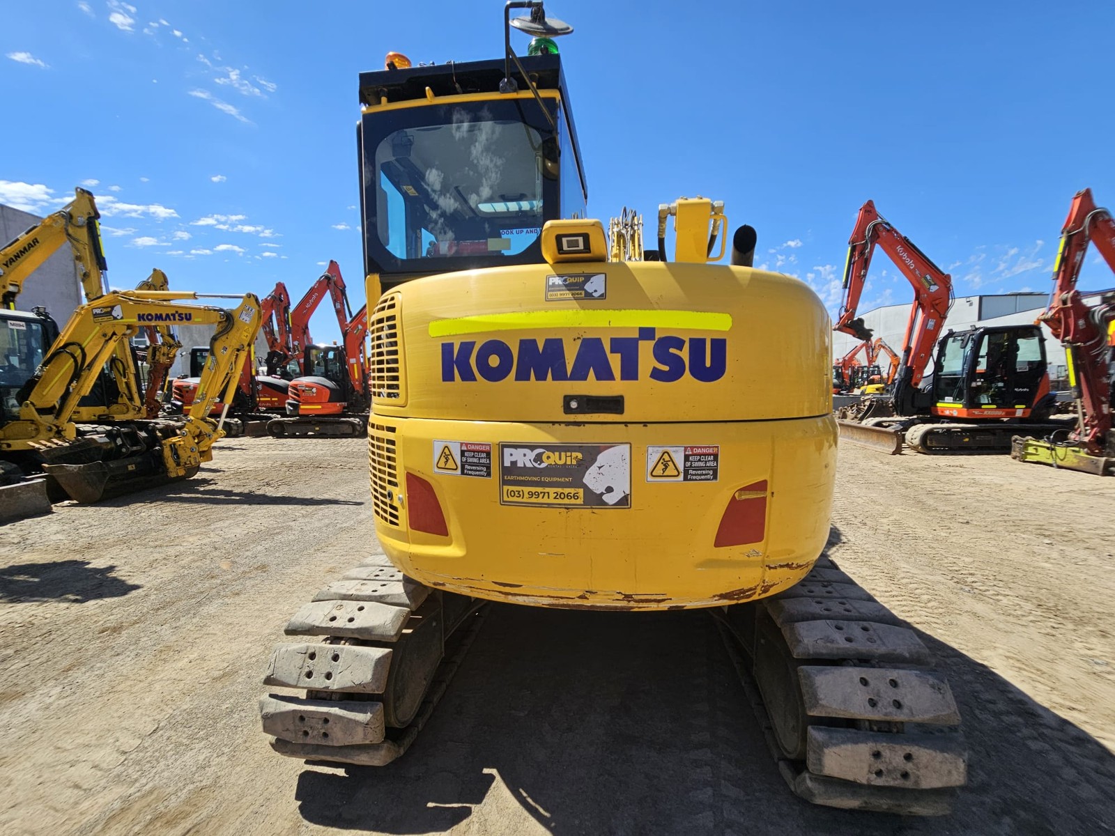 
								2021 Komatsu PC88MR-10 9T Excavator full									