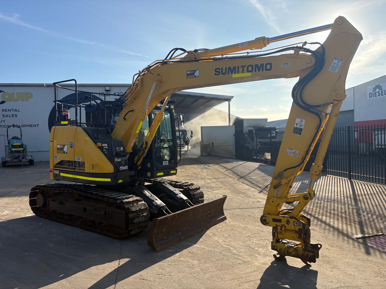 
								2020 Sumitomo SH145X-6 15T Excavator full									