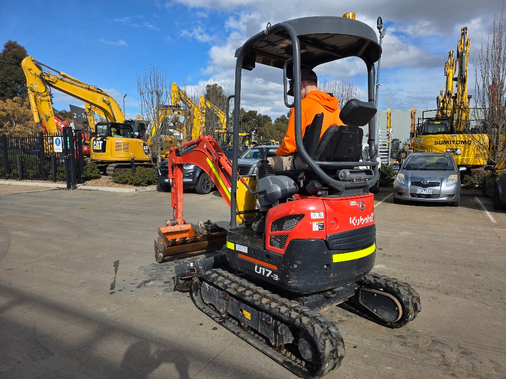 
								2023 Kubota U17 1.7T Excavator full									