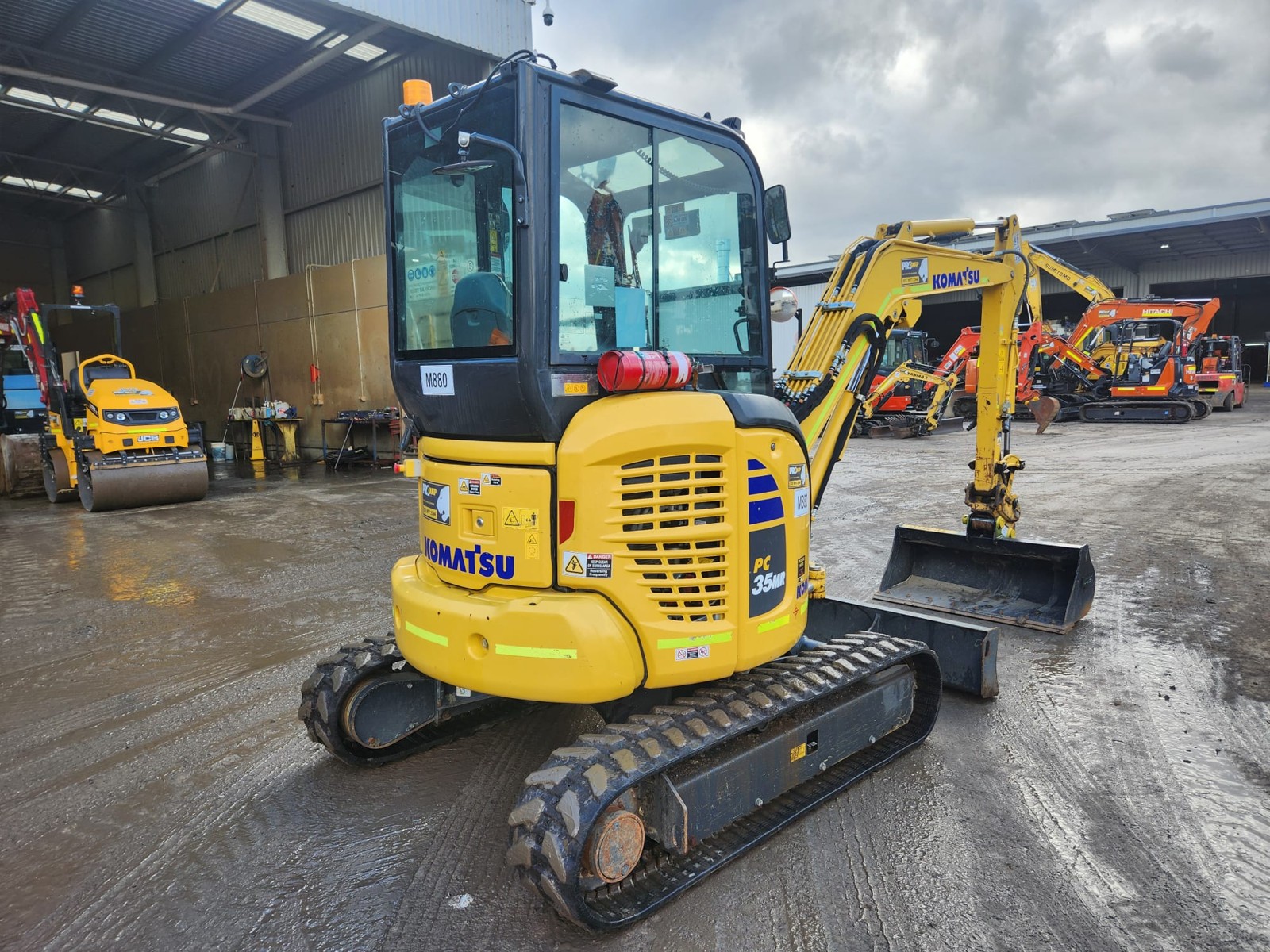 
								2021 Komatsu PC35MR 3.7T Excavator full									