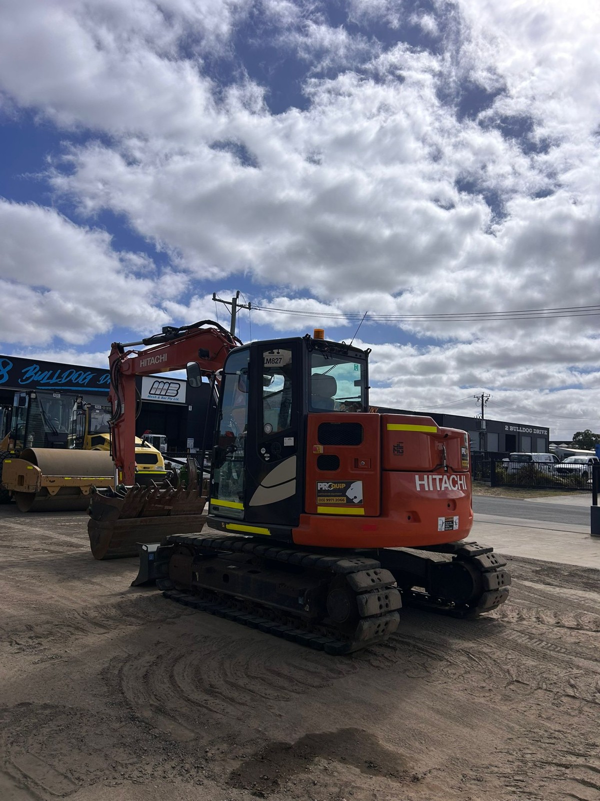 
								2022 Hitachi ZX85USB-5 8.7T Excavator full									