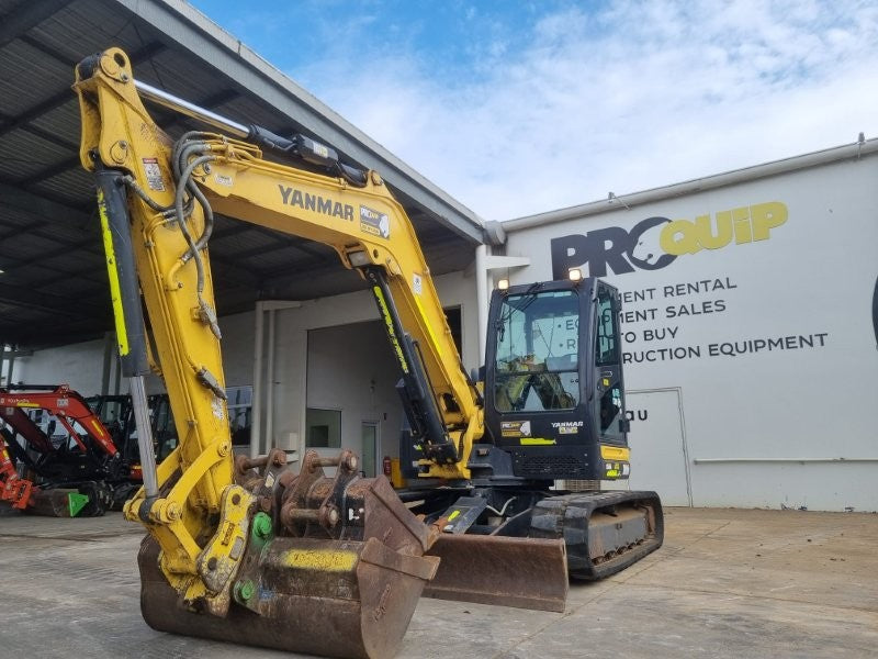 
								2022 Yanmar VIO80-1 8T Excavator full									