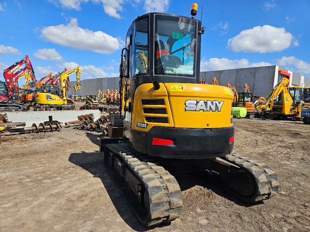 
								2022 Sany SY50U 5.3T Excavator full									