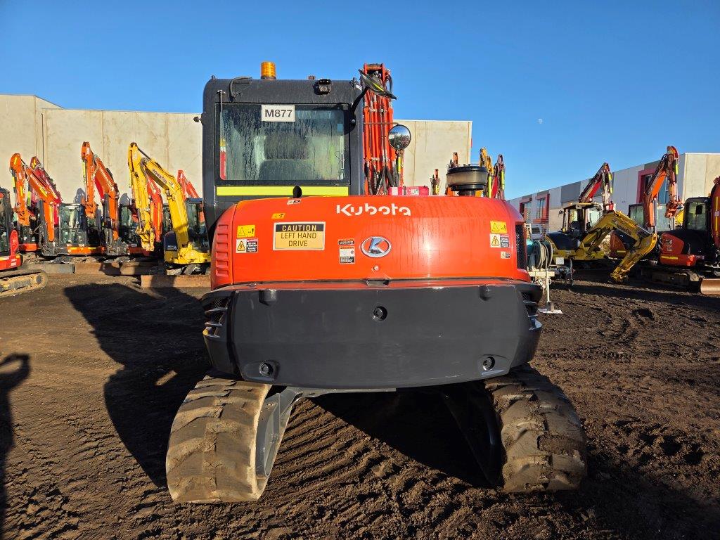 
								2022 Kubota KX080 8T Excavator full									