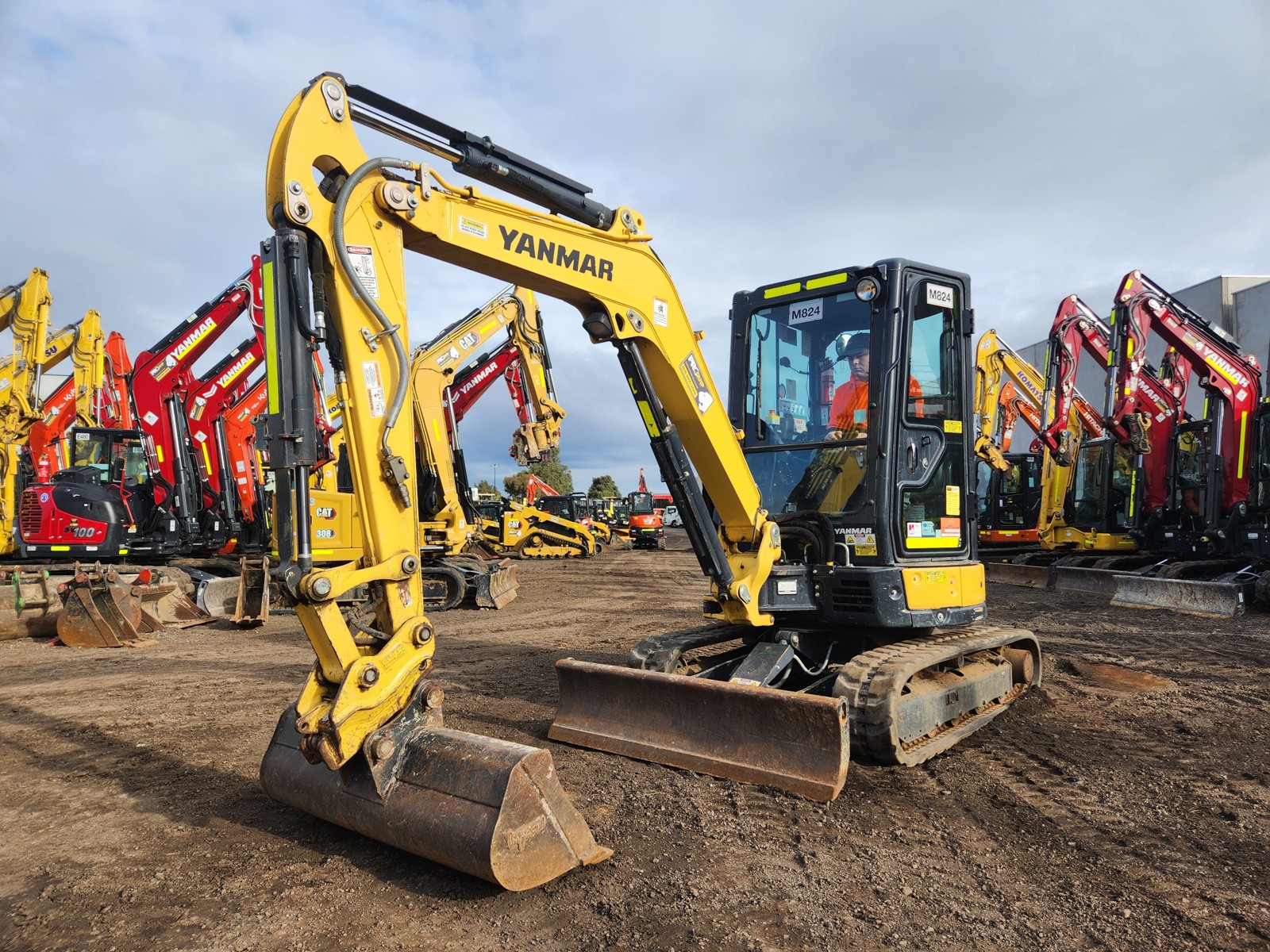 
								2021 Yanmar VIO35-6B 3.7T Excavator full									