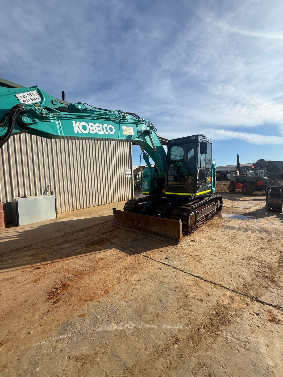 
								2021 Kobelco SK135SR-7 15T Excavator full									