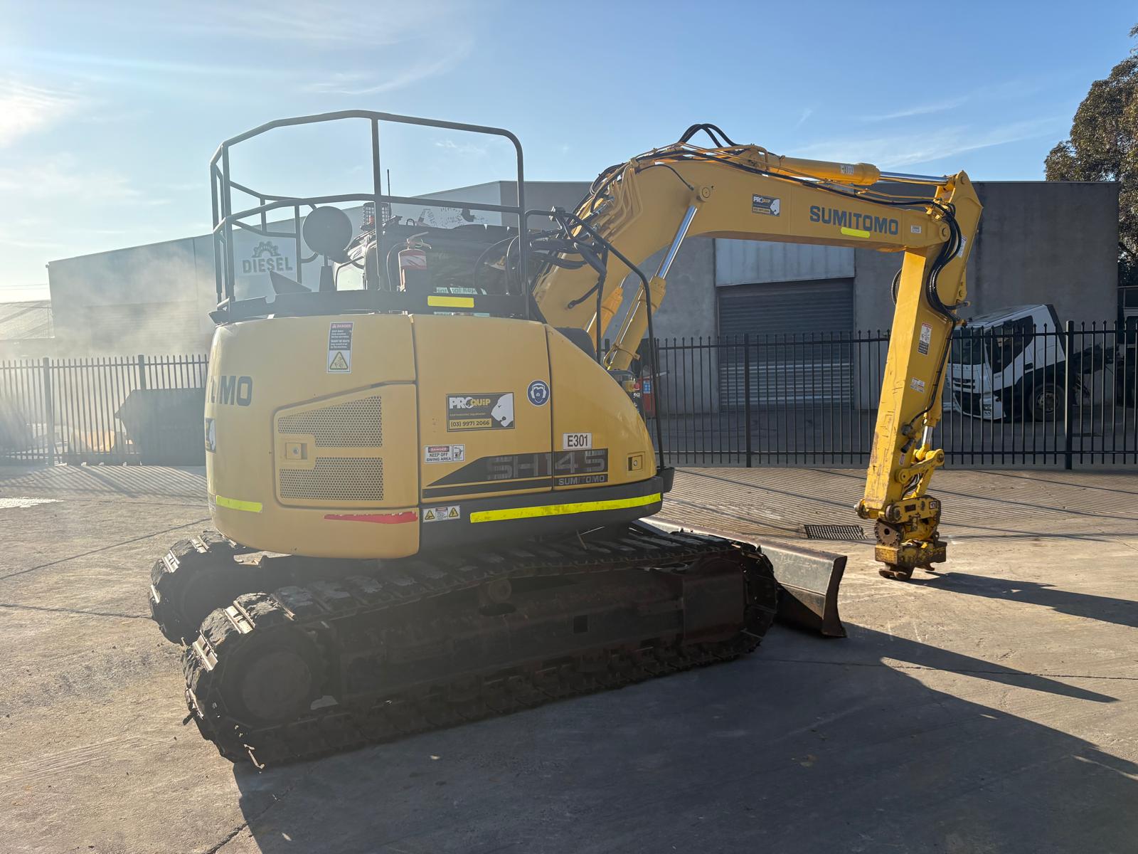 
								2020 Sumitomo SH145X-6 15T Excavator full									