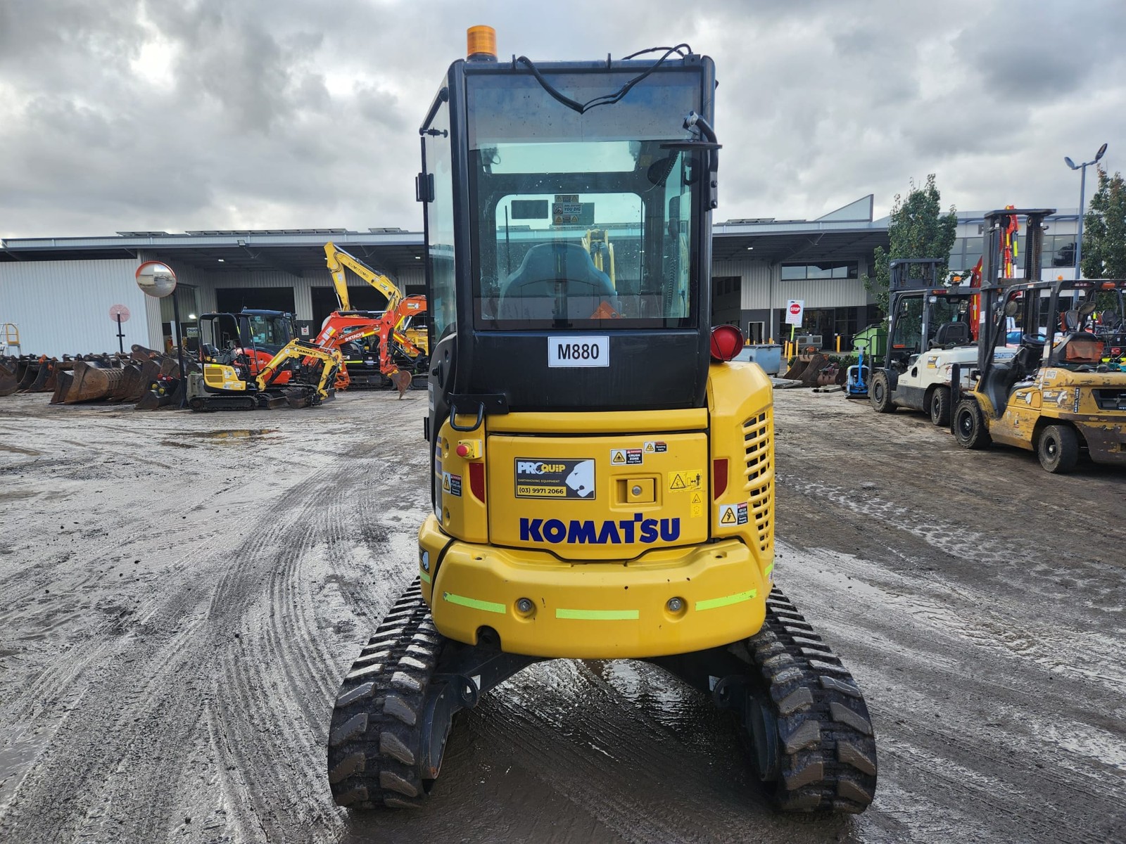 
								2021 Komatsu PC35MR 3.7T Excavator full									