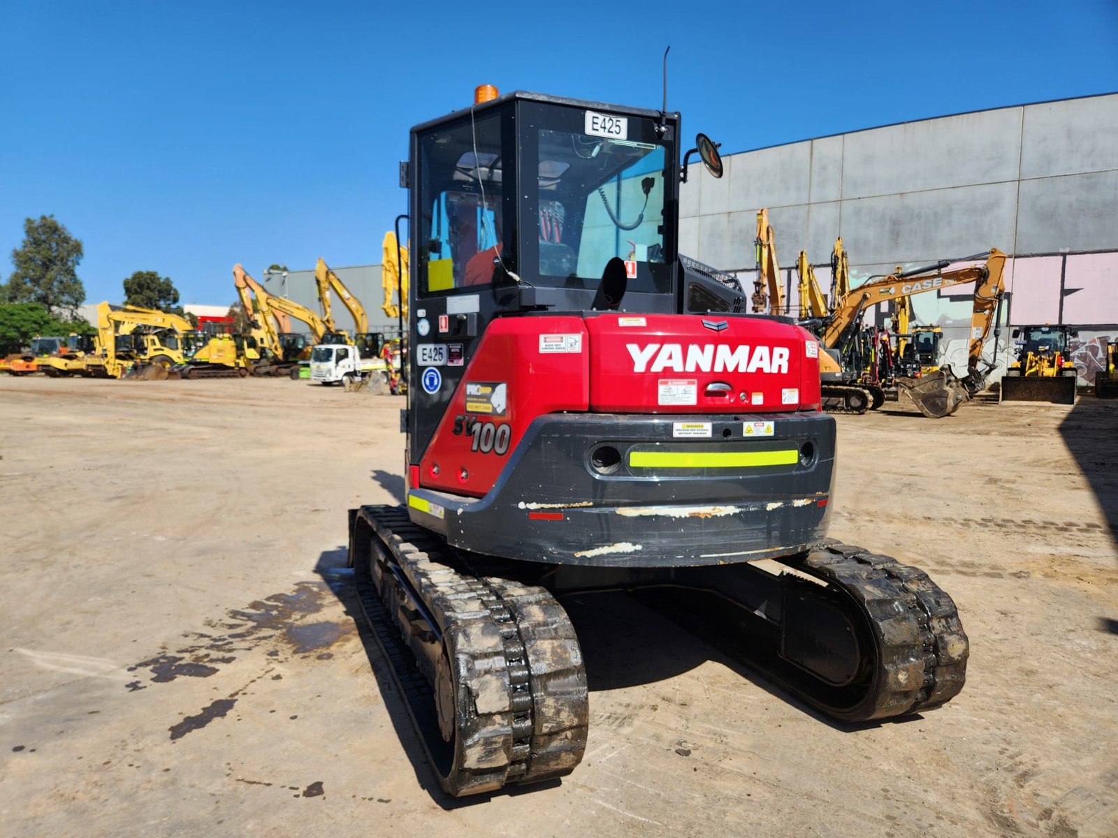 
								2023 Yanmar SV100 10T Excavator full									